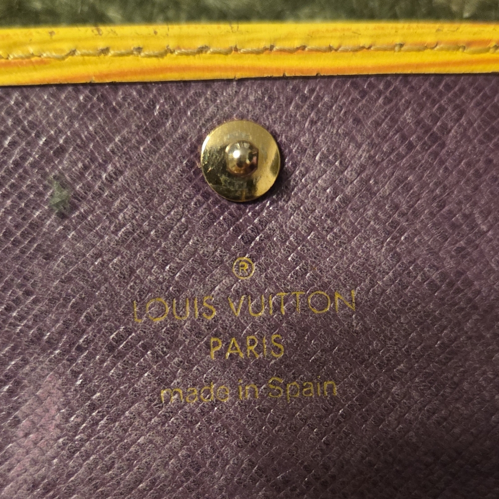 Louis Vuitton Yellow Key Holder - Picture 3 of 7